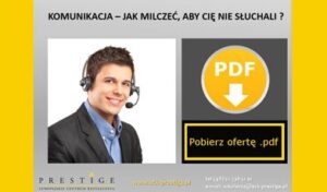 KOMUNIKACJA – JAK MILCZEĆ, ABY CIĘ NIE SŁUCHALI?<br>–  rzecz o komunikacji w firmie, czyli o skutecznym porozumiewaniu się z podwładnymi, przełożonymi, klientami i samym sobą. Wyjątkowe warsztaty prowadzone  przez 2 trenerów biznesu metodą coachingu prowokatywnego